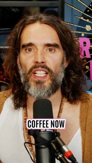 Russell Brand Instagram - NOW they’ve crossed a line☕

#WEF #Davos #co2 #emissions #climatechange #news #coffee