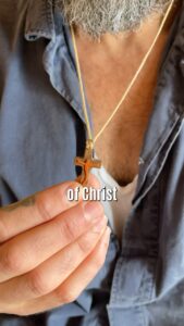 Russell Brand Instagram - Why I wear a Cross ⛪️ I’m interested to hear what you think! Let me know 👇🏼