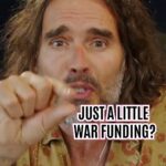 Russell Brand Instagram - Good news! Your tax dollars fund wars and smear anti-war voices. Feeling emotional? That’s disinformation. 🤐