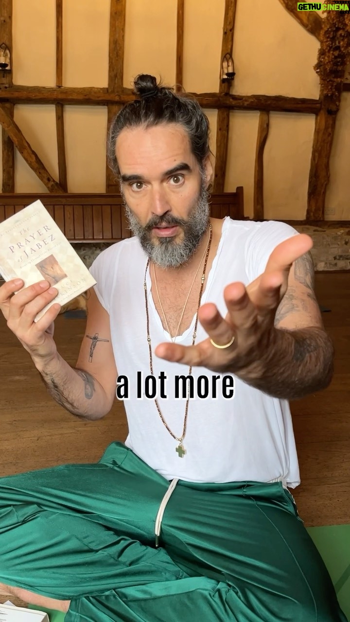 Russell Brand Instagram - Do you ever think we just SPILL into the world 📖Reading the prayer of Jabez