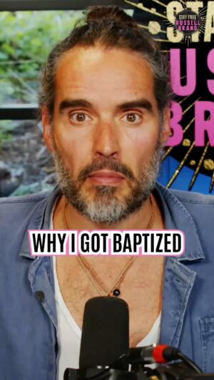 Russell Brand Instagram - Why I got baptized…

#baptism