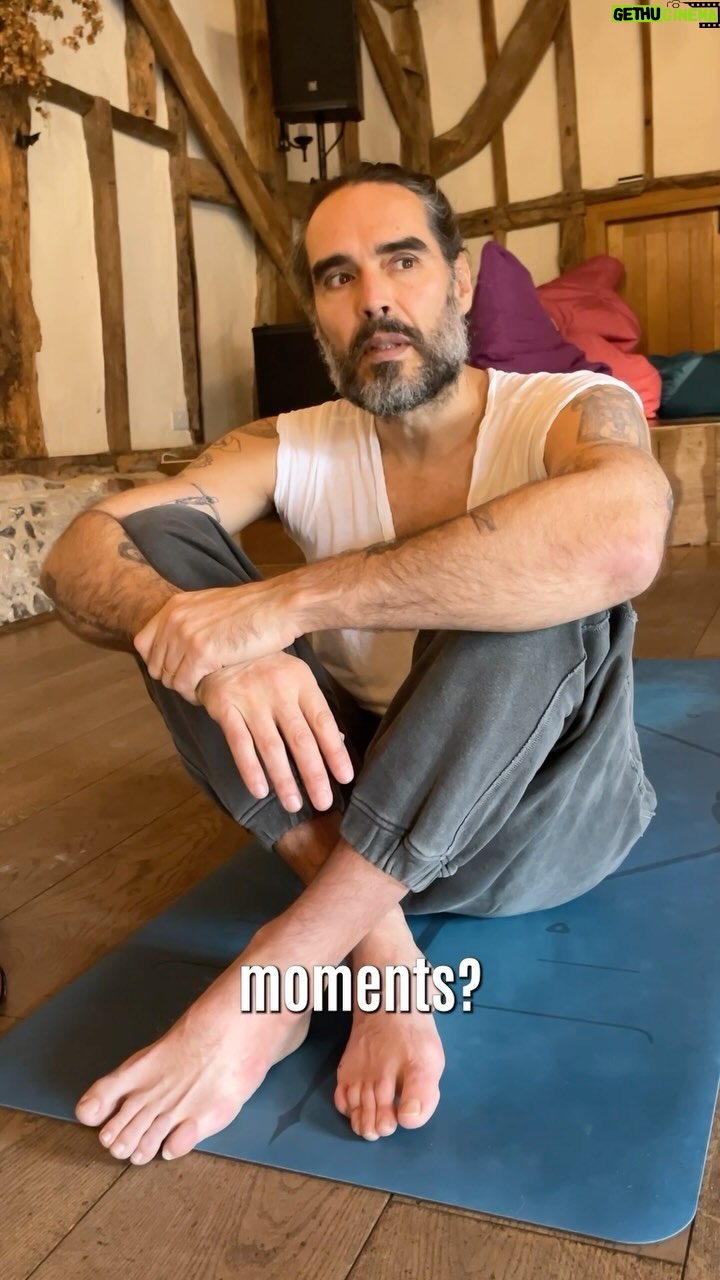 Russell Brand Instagram - Try this today and let me know how you get on!
