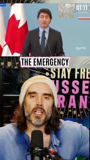 Russell Brand Instagram - Looks like Zelensky took a page out of Trudeau’s book

#conscription #ukraine