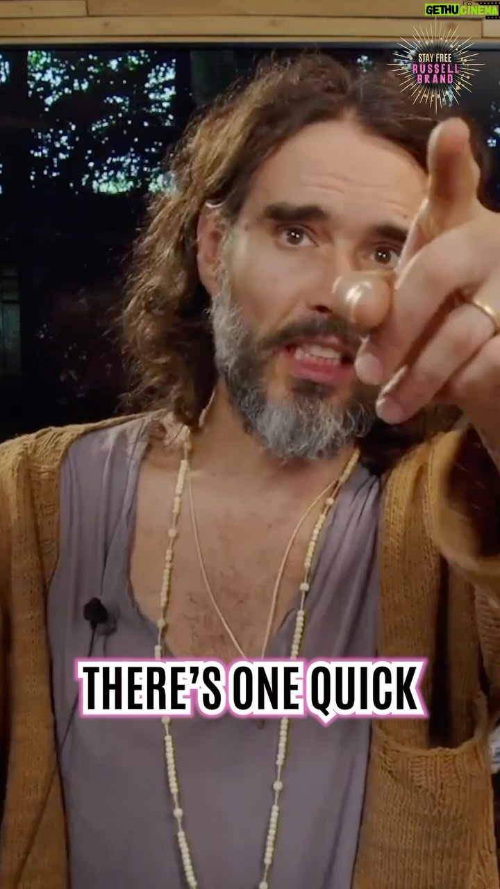 Russell Brand Instagram - The fundamental question is: WHOSE war is it?