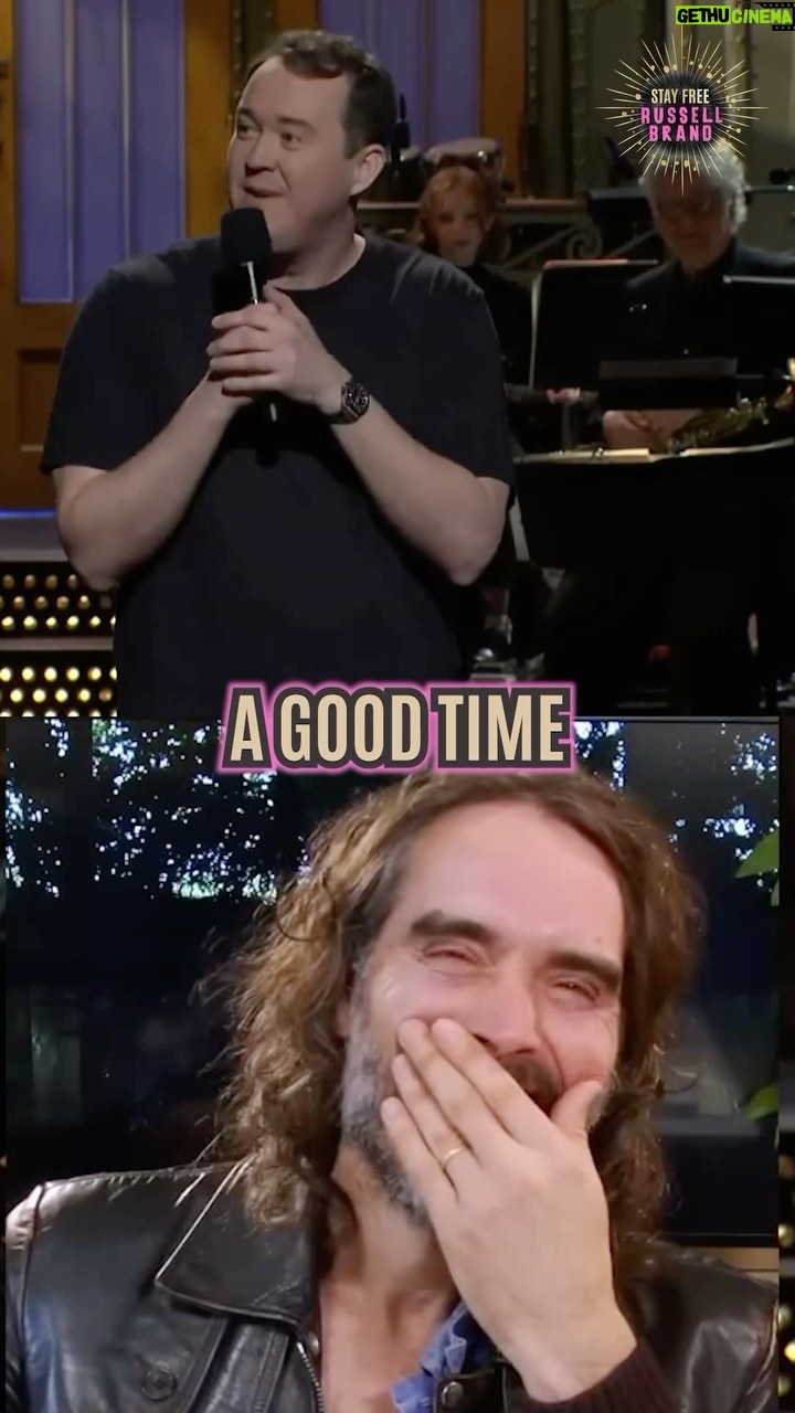 Russell Brand Instagram - What does SNL’s turnaround on Shane Gillis say about the culture vs ACTUAL society? #comedy #standup #comedian #news