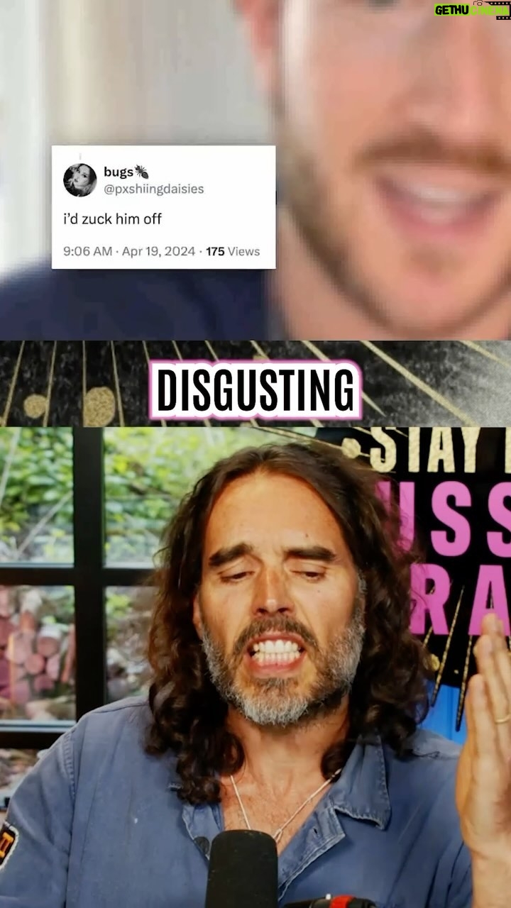 Russell Brand Instagram - Is Zucks on a PR drive? What’s he distracting us from?? 🤨