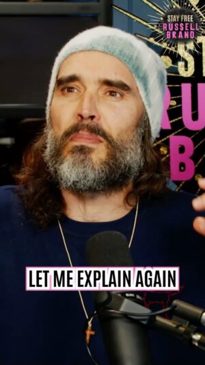 Russell Brand Instagram - Are you clever enough to understand Jens Stoltenberg’s maths on peace?! 

“Continuing War Leads To PEACE” right