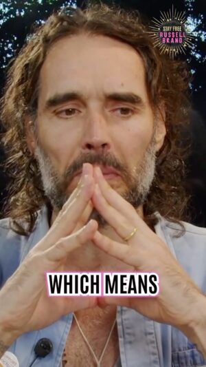 Russell Brand Instagram - Even the news fella is CONFUSED. Are you?
