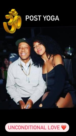 Russell Simmons Instagram - Throw back from last fathers day nyc ...bode bikram yoga express class .. vegan lunch cryotherapy vitamin drip ... all around amazing  day ❤️ @aokileesimmons  love you always