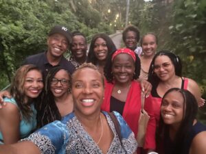 Russell Simmons Instagram - Been the most fun Hanging with and learning from personal heros  like rap masterminds /pioneers like Salt from salt and pepper and mc lyte and so many super successful black women !  @mclyte @dr.vdedanzine @_iam_gyssel_ @drtheresa @alicia_bowens @daonlysalt @lynnrichardson @mclyte @yvonnemcnair_cmg  #Blackqueens ❤️