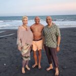 Russell Simmons Instagram - my lifelong friends @stanlathan and his amazing wife @maggylathan are here @gdasbali what a pleasure so lovely to spend quality time eating healthy visiting spiritual temples , and sharing healing experiences... and using the various healimg modalities ..we are rebooting our lives putting years on our futures and experiencing nature at its best ps stan is the legenday director and the architect behind my hollywood successes in def movies def tv shows and even def jam on broadway peabody awards naacp awards peoples choice award Tony's and lots of other amazing experiences together