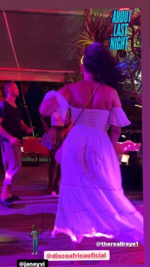 Russell Simmons Instagram - about last night  @diskoafrikaofficial  EVERY guest that visits and there have been many that come to bali and enjoy @diskoafrikaofficial  but i think the queen @thereallraye1 tore the shit down  my long time friend @janeyvi  and her lil zen monster jumped in the shot 😂  BUT no doubt  @thereallraye1 stole the show ❤️ #blackgirlmagic #dancingmachine  ps im still waiting for @willpowerpacker @50cent  or @tylerperry or or or someone to give her the super breakout role she deserves ❤️