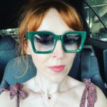 Ruth Connell Instagram - New lenses! Am READY for summer!!!! *and also for reading as they are progressives 😜🖤 Thank you @happyeyesoptical_ 💎