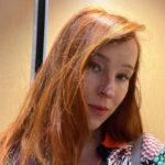 Ruth Connell Instagram - Moma got her hair did @sashairsalon