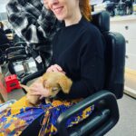 Ruth Connell Instagram - You can’t take her home they said…. No leave her - they said…. #FridaMarie 🧡 📸 @michellelpedersen
