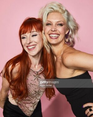 Ruth Connell Instagram - To the least vain, most gorgeous, vibrant, kind, frisky friend @alainahuffman - many happy returns - here’s to many more with you Aries Sister. Thank you for your friendship, you are a beacon of resilience and joy 💜🖤
