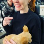 Ruth Connell Instagram - You can’t take her home they said…. No leave her - they said…. #FridaMarie 🧡 📸 @michellelpedersen