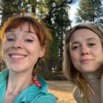 Ruth Connell Instagram - Tbt to fun hikes in locations we didn’t necessarily mean to go to because “maps” or “map reading” @thatbritishactress ❤️❤️