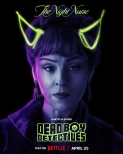 Ruth Connell Instagram - My friend @ruthie_connell told me if I don’t post about her new show, #DeadBoyDetectives, she’s going to hex me—and I know better than to cross a trans-dimensional being. (Luckily, it’s actually really good.) Help keep her from turning me into a toad—tell @netflix we need a season 2!