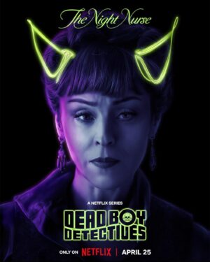 Ruth Connell Instagram - My friend @ruthie_connell told me if I don’t post about her new show, #DeadBoyDetectives, she’s going to hex me—and I know better than to cross a trans-dimensional being. (Luckily, it’s actually really good.) 

Help keep her from turning me into a toad—tell @netflix we need a season 2!