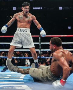 Ryan Garcia Instagram - I do what I do All praise to Jesus Christ Was A good little tussle