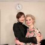 Ryoko Yonekura Instagram - I really miss doing the show, but then it is very nice to get to see/meet yet another Roxie, Sarah! @sarahsoetaert @chicago_japan @chicagomusical #chicagofamily