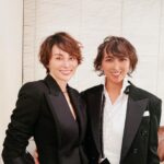 Ryoko Yonekura Instagram – 今夜はコットンクラブへ素敵なショーを、拝見しに行きました！
リカ姉ちゃんこと紫吹淳さんの女性らしいシャンソンの世界とそして元宝塚のエキゾテックな男役まで拝めて超幸せでした！カッコよかったー❤️
同じような格好していったので2人でパチリ📷‼️
良い刺激をありがとうございました😊

I went to the Cotton Club to see a wonderful show tonight!
I was super happy to worship Jun Shibuki’s feminine chanson world and the exotic man role of former Takarazuka! I still have to do my best!
I miss last year’s Disfruta.

@cottonclubjapan 
@jun_shibuki_official 
#funnight