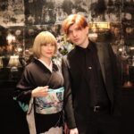 Ryoko Yonekura Instagram - パキッとスーツのしろたんと ビシッと着物👘のアタシ。 W @yu_shirota ！ #エンジェルフライト #Angelfrigt #城田優 くん #国際霊柩送還士 @primevideo