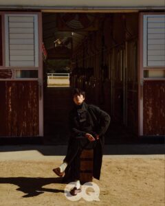 Ryu Jun-yeol Instagram - Man of the year. @ralphlauren Photo @ahnjooyoung_ Stylist @hye_young_style Hair @iljung_lee Make up @ansunghee7777 @gq_korea