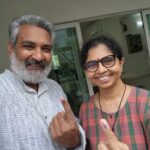 S. S. Rajamouli Instagram - We did? DID YOU? Be a proud voter..💪🏽 🇮🇳