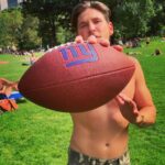 Sébastien Dubois Instagram – Supporting the @nygiants 🏈