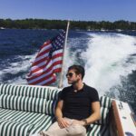 Sébastien Dubois Instagram - Relaxing #lovelifealways ☀️🚤💦