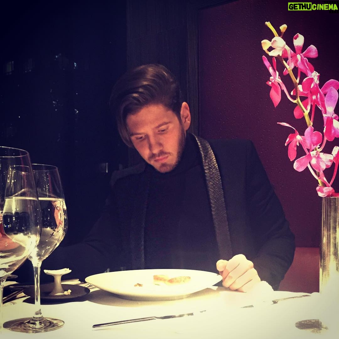 Sébastien Dubois Instagram - #Asiate #mandarin #oriental #dinner #newyork #champagne #🏙🇺🇸