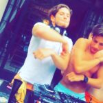 Sébastien Dubois Instagram - #pool #party #me #mixing #with #my #brother 👌🏻☀️🏊🏼