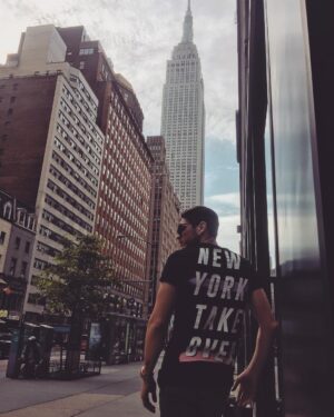 Sébastien Dubois Instagram - I only look back to see how far I've come. 🗽#newyorktakeover