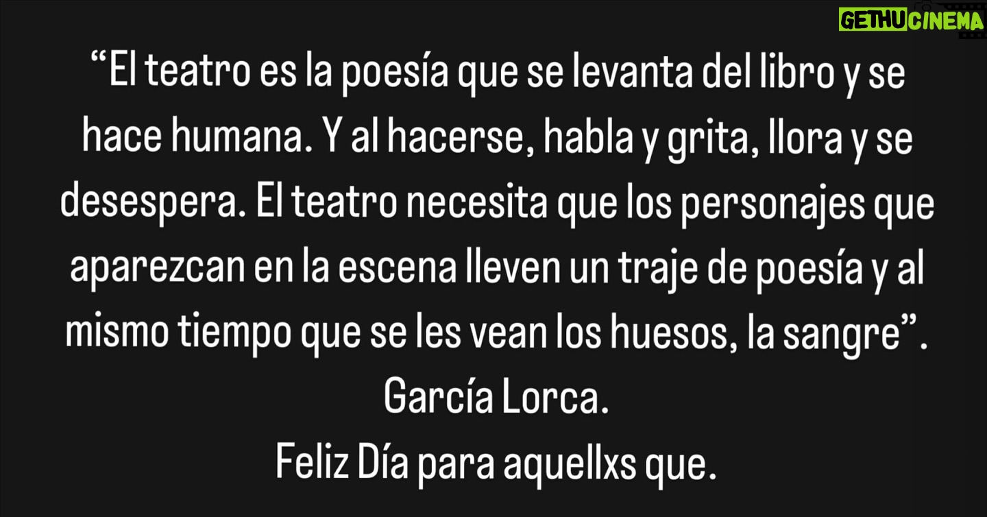 Sabrina Garciarena Instagram - 🎭🙏🙌❤️Feliz día para nosotros ☀️