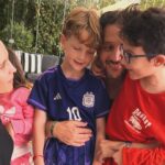 Sabrina Garciarena Instagram - 10 años de Amor 🦁❤️🥰🌈 Feliz Cumpleaños Leoncito 🎂🎈🎊 Te amamos infinito ❤️