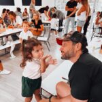 Sabrina Garciarena Instagram - 💘Mia Primer día de clases K4 @germanpaoloski