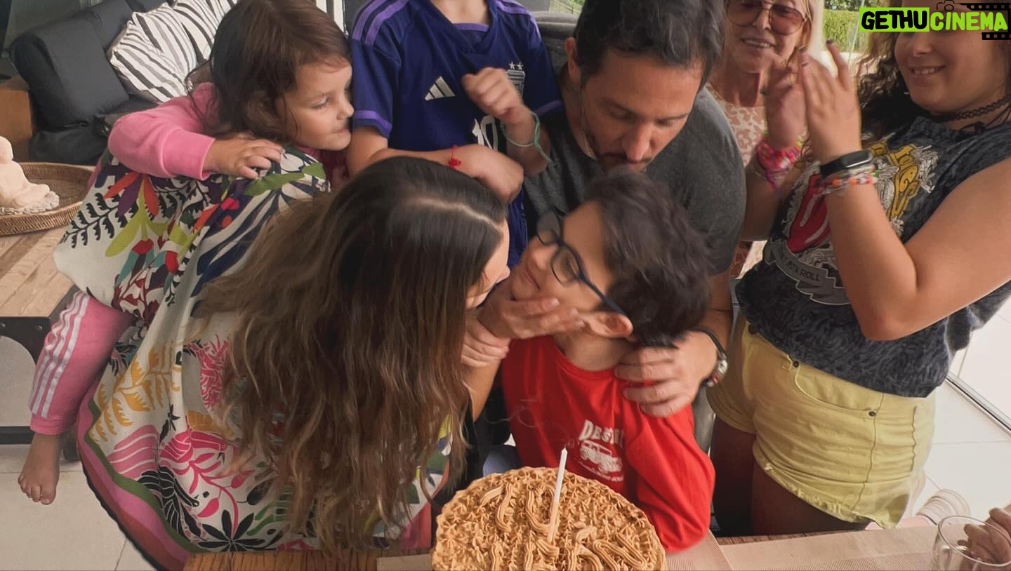 Sabrina Garciarena Instagram - 10 años de Amor 🦁❤️🥰🌈 Feliz Cumpleaños Leoncito 🎂🎈🎊 Te amamos infinito ❤️