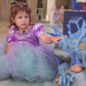 Sabrina Garciarena Instagram - Fiesta de Cumple de mi princesa MÍA🧜‍♀️💜💎
Te amo ! Te mereces todo y más 💜

PH @bklight_art