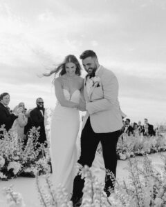 Sabrina Ionescu Instagram - March 10, 2024🤍 The day I got to marry my best friend, my other half. The best day of my life. I love you, always and forever ❤️