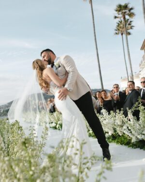 Sabrina Ionescu Instagram - March 10, 2024🤍
The day I got to marry my best friend, my other half.
The best day of my life. 
I love you, always and forever ❤️