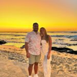 Sabrina Ionescu Instagram - Forever honeymooning with you 🤍🌴