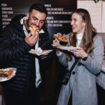 Sabrina Ionescu Instagram - It’s safe to say @sabrina_i had herself a TIME at @sonnyspizza_paris 🇫🇷🍕 (Chopped cheese pizza doesn’t sound too bad 🤤)