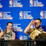 Sabrina Ionescu Instagram - History was made! Being able to compete alongside my friend, mentor, and one of my idols @stephencurry30 will be a moment I’ll never forget🙏🏼 Blessed to continue to grow the game and inspire!