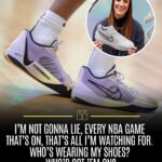 Sabrina Ionescu Instagram - @sabrina_i joined rare company when she launched her signature shoe with Nike earlier this year. In her own words, the @nyliberty star lets us in on how life has been since. 🔗 More at the link in bio.