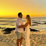 Sabrina Ionescu Instagram - Forever honeymooning with you 🤍🌴
