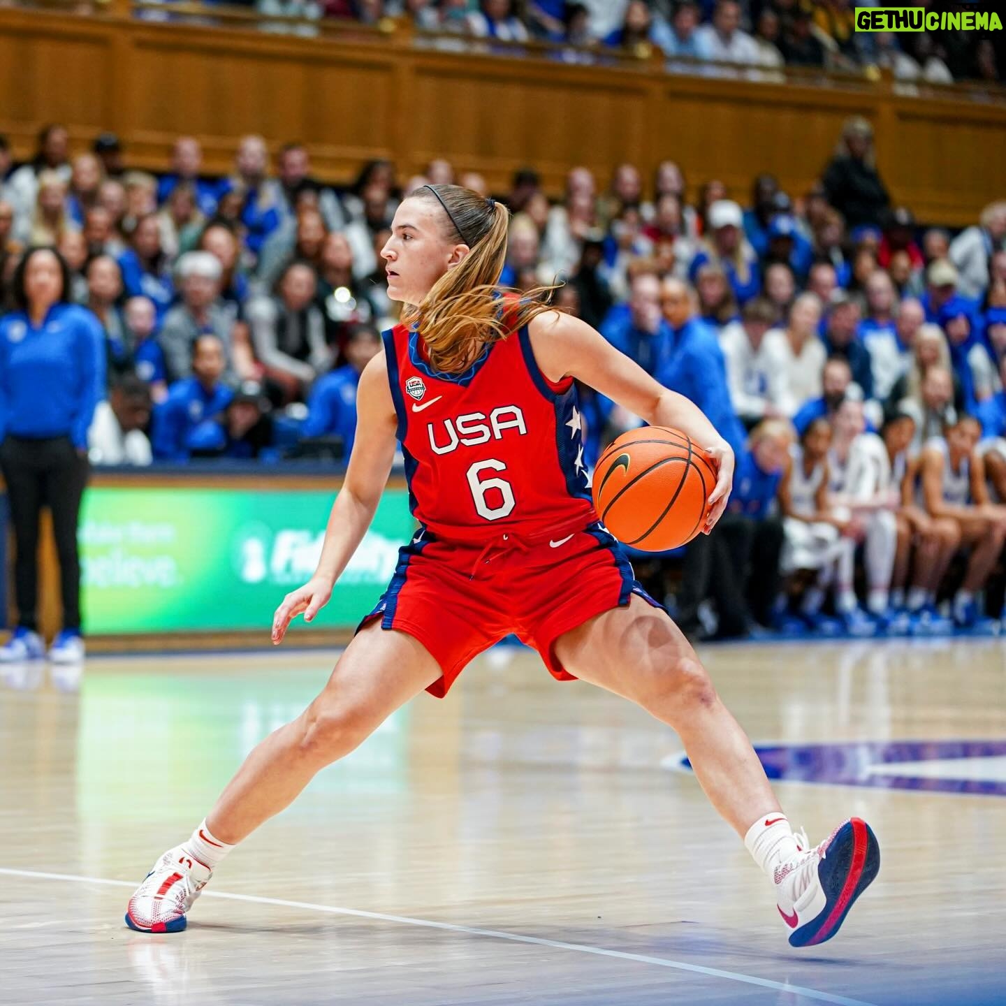 Sabrina Ionescu Instagram - Another amazing opportunity representing Team USA 🇺🇸 Now time to rest and recharge🩵