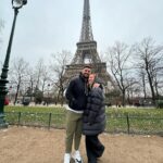 Sabrina Ionescu Instagram – Paris with my guy 🤍