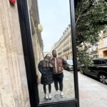 Sabrina Ionescu Instagram – Paris with my guy 🤍